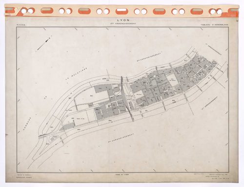 Tableau d'assemblage (TA). Réfection numérique pour 1981.