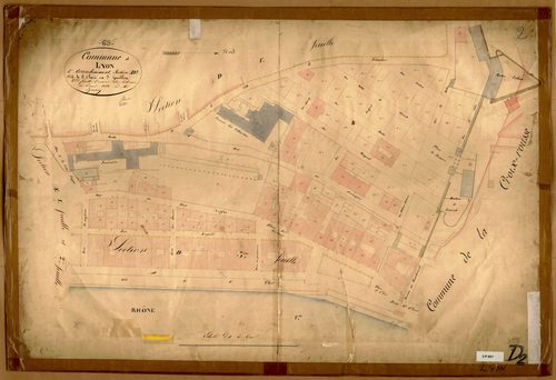 Section D dite de Saint-Clair, feuille n°2.