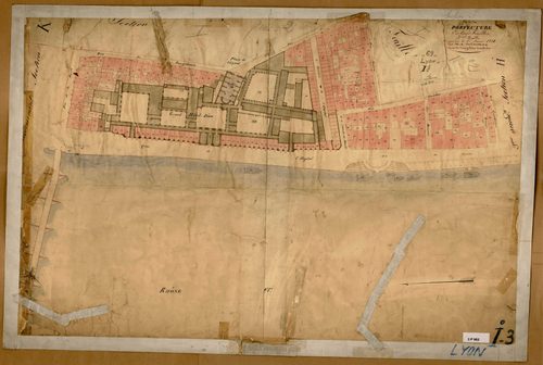 Section I dite de la Préfecture, feuille n°3.