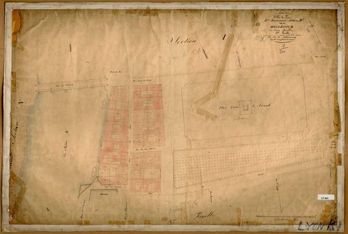 Section K dite de Bellecour, feuille n°1.
