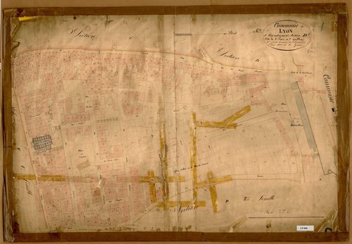 Section D dite de Saint-Clair, feuille n°1.