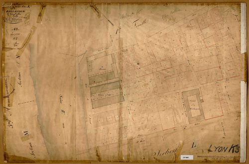 Section K dite de Bellecour, feuille n°3.