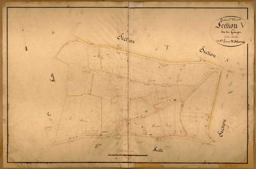 Section V dite des Granges, feuille n°2.