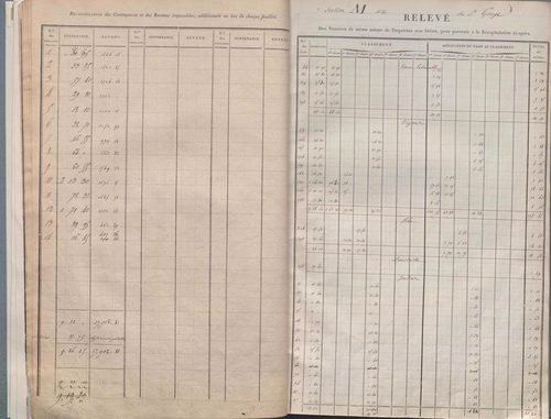 Section M dite de Saint-Georges, section N dite de la Métropole, section O dite de l'Antiquaille, section P dite du Palais de Justice, section Q dite de Fourvière, section R dite de Pierre-Scize.