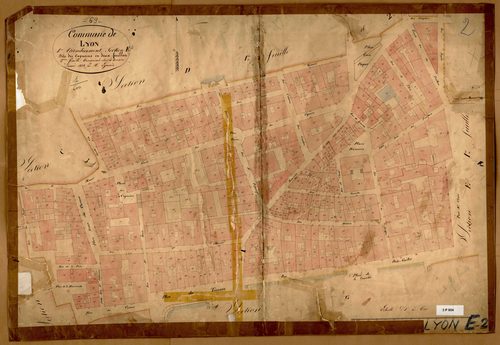 Section E dite des Capucins, feuille n°2.