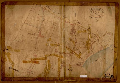 Section X dite de Saint-Irénée, feuille n°1 : exemplaire communal.