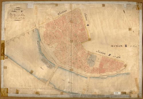 Section R dite de Pierre-Scise, feuille n°5 (parcelles 367-624).