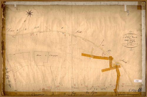 Section U dite de Terre-Neuve, feuille n°3.