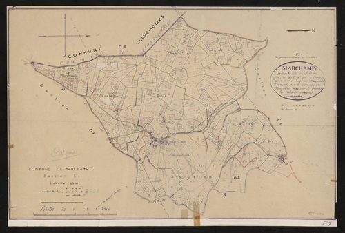 Section E feuille n°1.