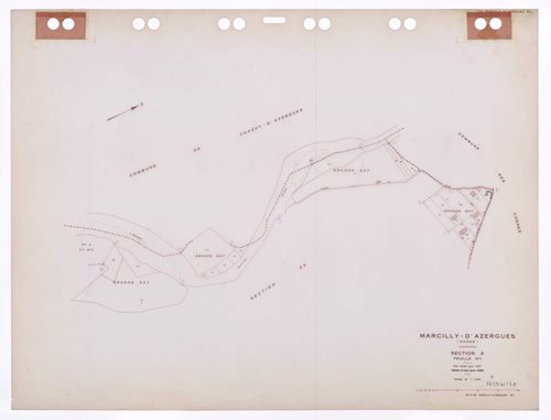 Section A feuille n°1. Plan révisé pour 1931. Edition à jour pour 1985.