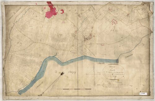 Section A dite du Bourg, feuille n°1 (parcelles 1-501) : une partie de la section provient de Civrieux-d'Azergues, section B.