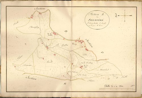 Section A dite de Sylvestre, feuille n°2.