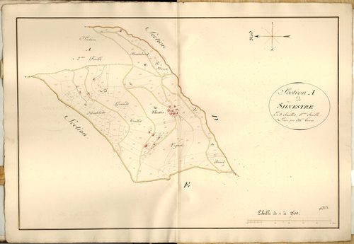 Section A dite de Sylvestre, feuille n°3.