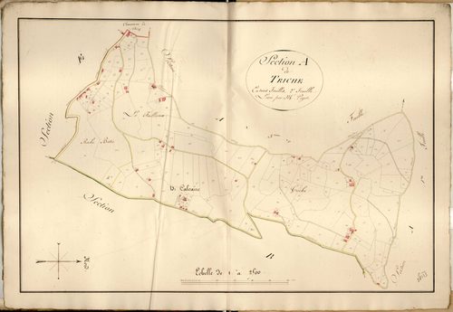 Section A dite de Triche, feuille n°2.