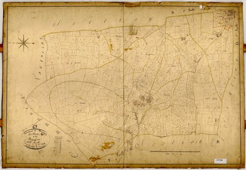 Section A dite de la Bruyère, feuille unique (parcelles 1-930).