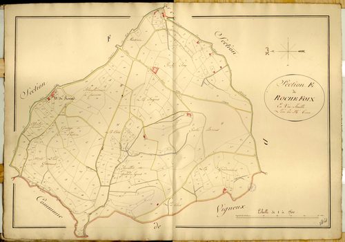 Section E dite de Roche-Foix, feuille unique.