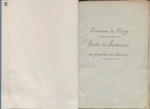 État de sections.