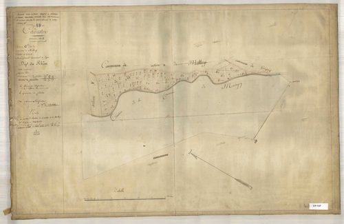 Section G dite de Garou et des Charmes, feuille unique (parcelles 1-321) : une partie de la section a été attribuée à Montagny.