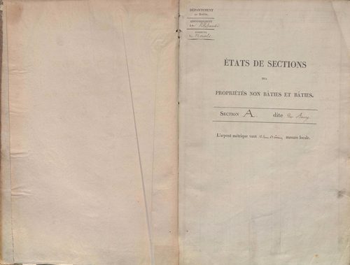 État de sections.