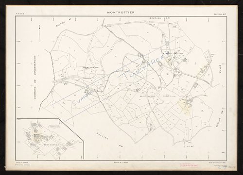 Section AO. Feuille renouvelée pour 1972.