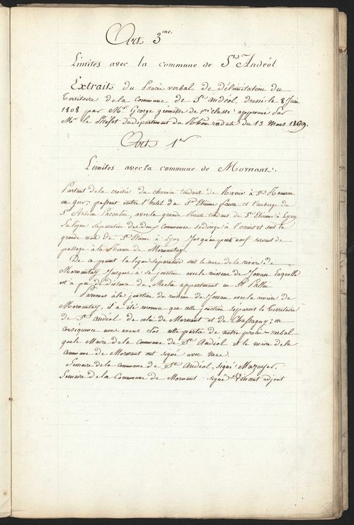 Mornant, 3 septembre 1811.