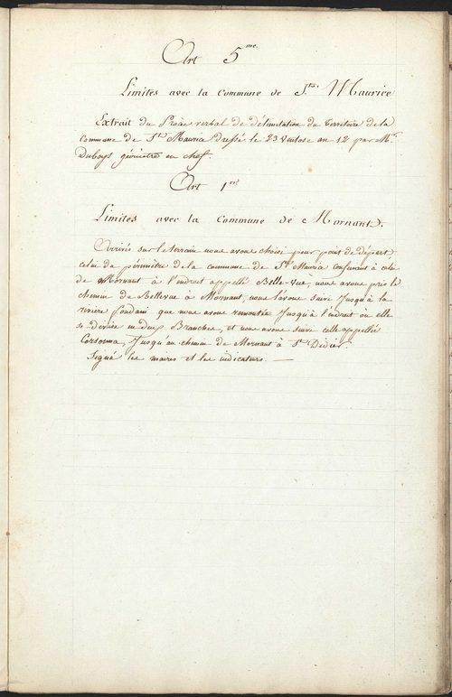 Mornant, 3 septembre 1811.
