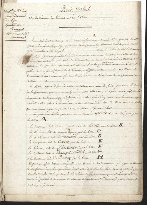 Mornant, 3 septembre 1811.