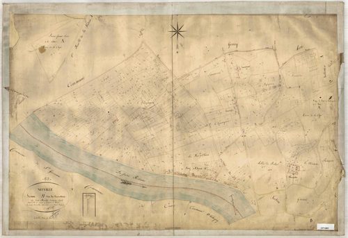 Section A dite du Four-à-Chaux, feuille n°2 (parcelles 211-715).