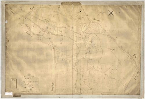 Section A dite du Four-à-Chaux, feuille n°1 (parcelles 1-210).