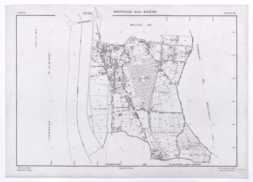 Section AI. Feuille renouvelée pour 1957.
