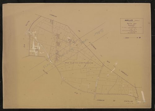 Section unique feuille n°1. Plan dressé le 26 août 1930, révisé pour 1931. Plan réédité pour 1986.