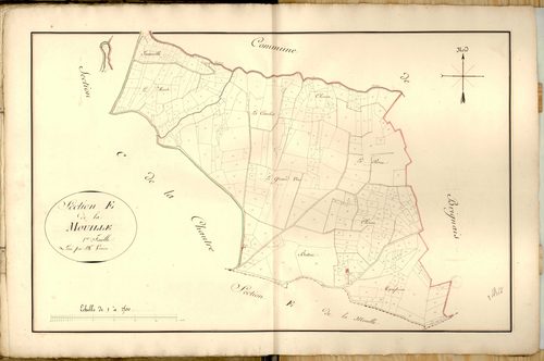Section E dite de la Mouille, feuille n°1.