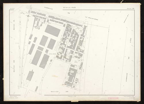Section AM. Feuille renouvelée pour 1973.