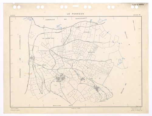 Section AI. Feuille renouvelée pour 1969. Edition à jour pour 1984.