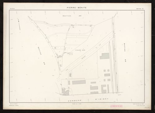 Section AI. Feuille renouvelée pour 1975.