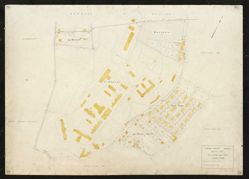 Section AB. Plan révisé pour 1975.