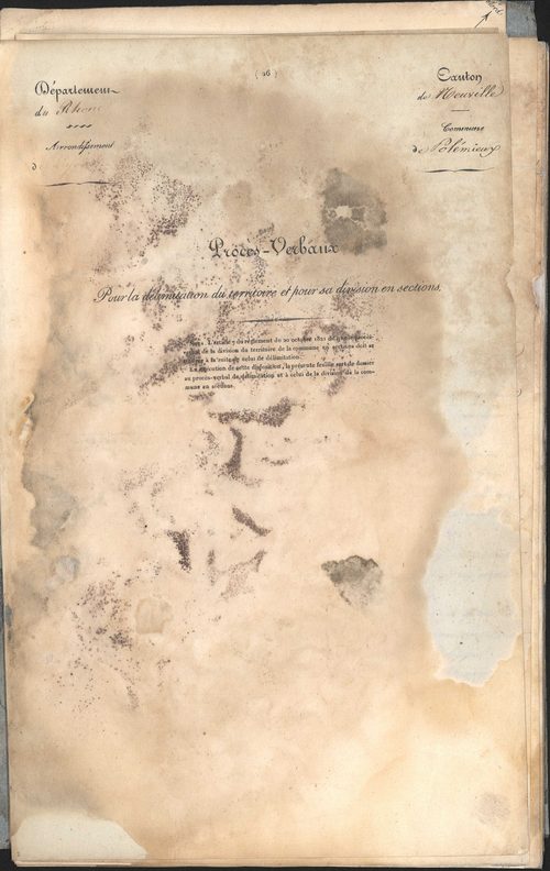 Poleymieux, 9 juin 1827.