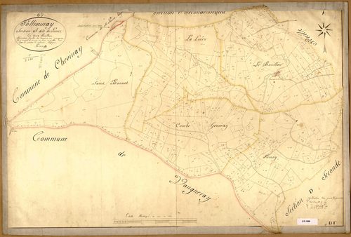 Section D dite de Ponce, feuille n°1 (parcelles 1-331).