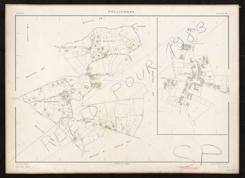 Section AI. Feuille renouvelée pour 1971.