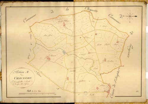 Section A dite de Chavannes, feuille n°2.