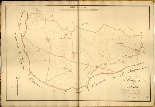 Section D dite des Ormes, feuille n°4.