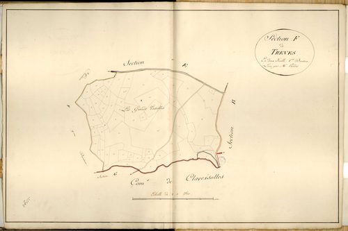 Section F dite du Trèves, feuille n°1.