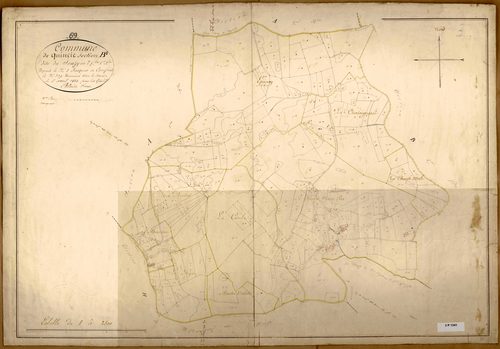 Section B dite du Souzy, feuille n°1 (parcelles 1-339).