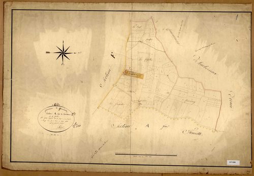Section A dite de Varennes, feuille n°1 (parcelles 1-97).