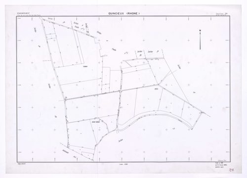 Section ZR. Plan établi en 1989.