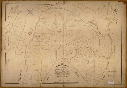Section C dite de Pierre Filant, feuille unique (parcelles 1-339).