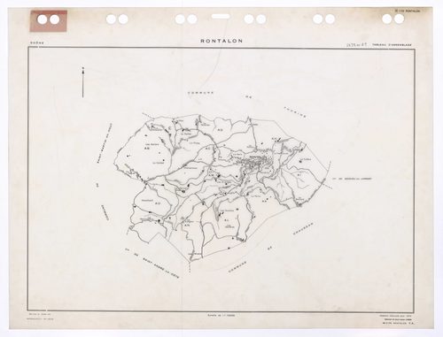 Tableau d'assemblage (TA). Cadastre renouvelé pour 1974. Edition à jour pour 1986.