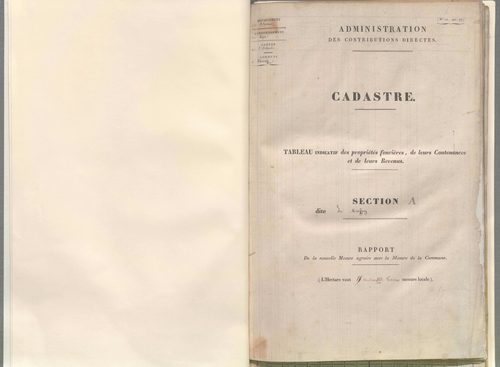 État de sections.