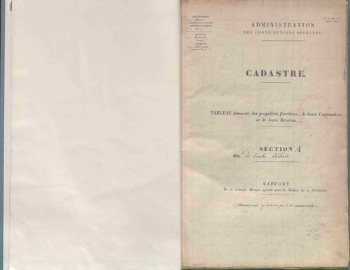 État de sections.