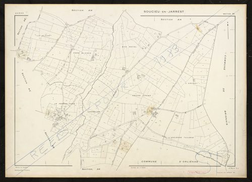 Section AI. Feuille rééditée pour 1983.